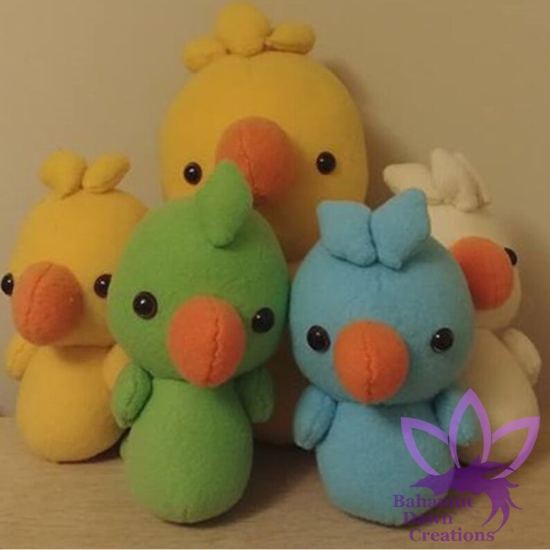baby chocobo plush