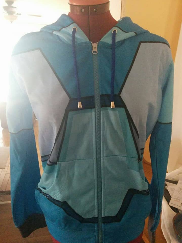mm【aere】hoodie zip pullover jacket emilia-Zip-Hoodie-Front-Mockup