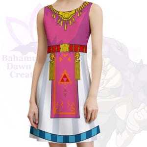 Zelda A link to the past tank dress no sleeves legend of zelda