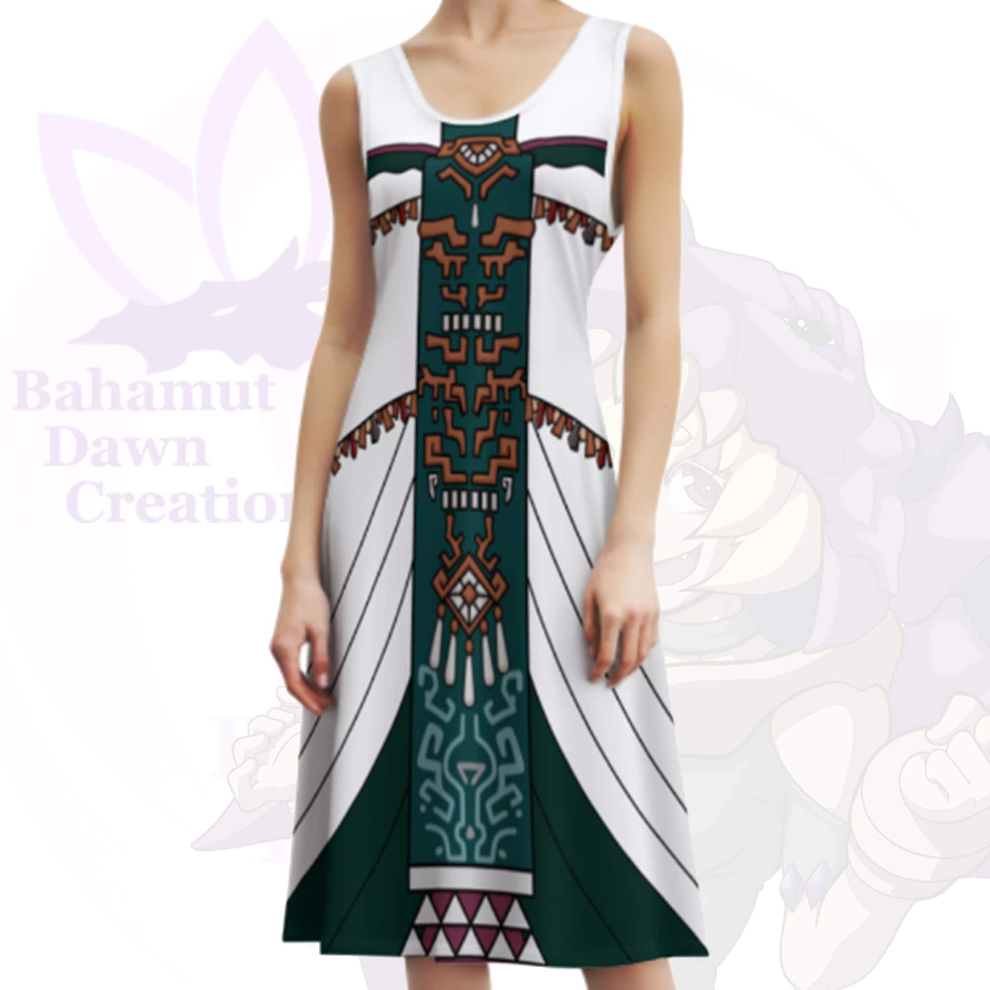 legend of zelda skater dress Fierce Deity Legend Of Zelda Skater Dress Zelda Twilight Princess Dress New Zealand