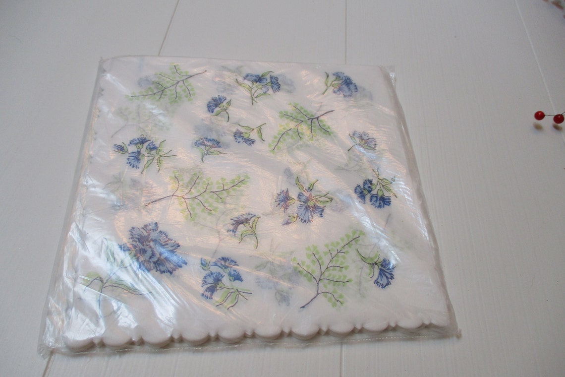 Vintage Paper Napkins Original Package Dansk Napkins Etsy