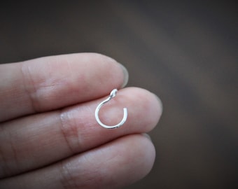 C Type Fake Nose Ring Body Fake Piercing Crystal Rhinestone Nose Ring Jewelry LG C Type Fake Nose Ring Body Fake Piercing Crystal Rhinestone Nose Ring Jewelry LG