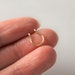 Minimalist gold septum ring, no piercing septum, fake nose ring, faux nose piercing, septum horseshoe, custom made nose ring, simple hoop 