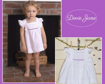 baby girl purple easter dress