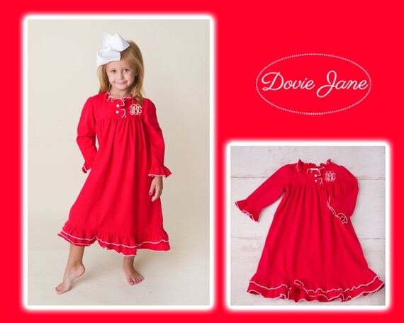 girls christmas night dress