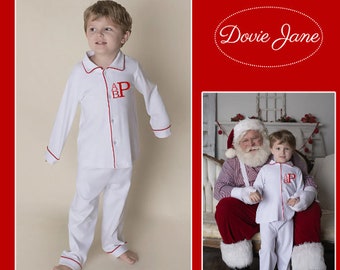 Kids Christmas Outfit, Matching Christmas Outfit, Monogram Christmas Clothing, Christmas Pictures, Matching Christmas, Holiday Clothing, Boy