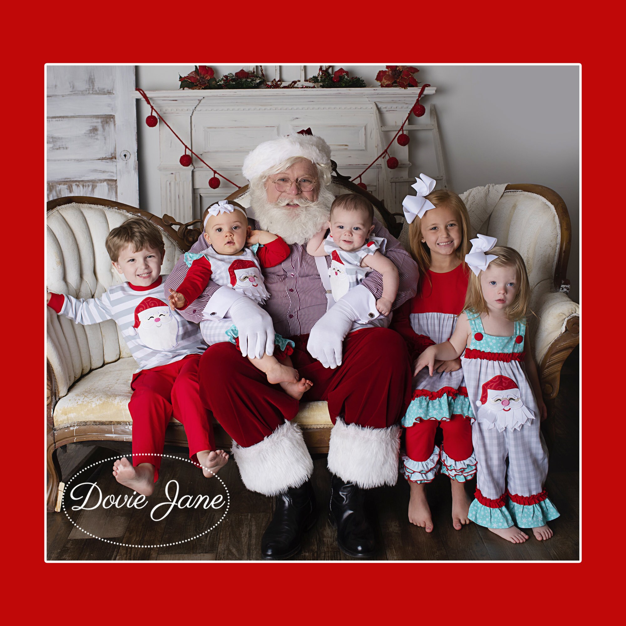 matching smocked christmas outfits