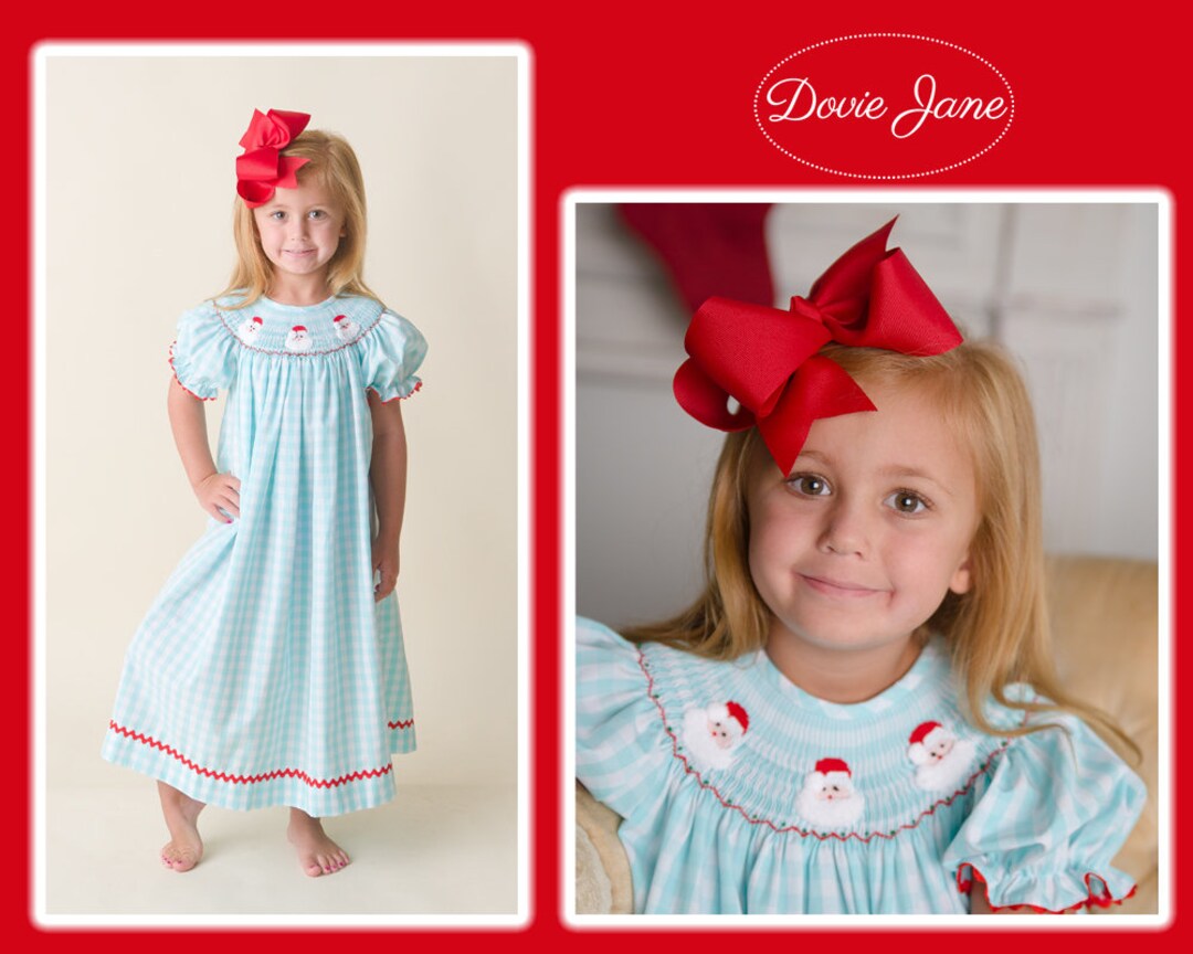 Smocked Christmas Dresses 
