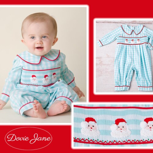 smocked santa
