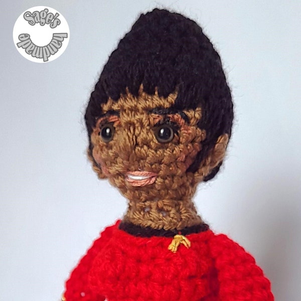 Classic Nyota Uhura Doll Crochet Pattern PDF