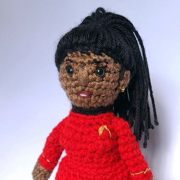 Modern Nyota Uhura Doll Crochet Pattern PDF