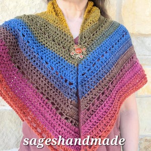 Rainbow PRIDE Shawl