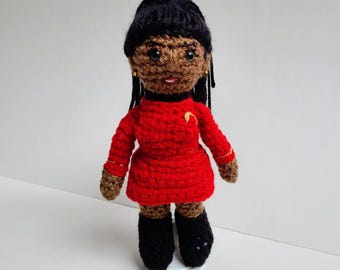 Modern Nyota Uhura Doll Crochet Pattern PDF