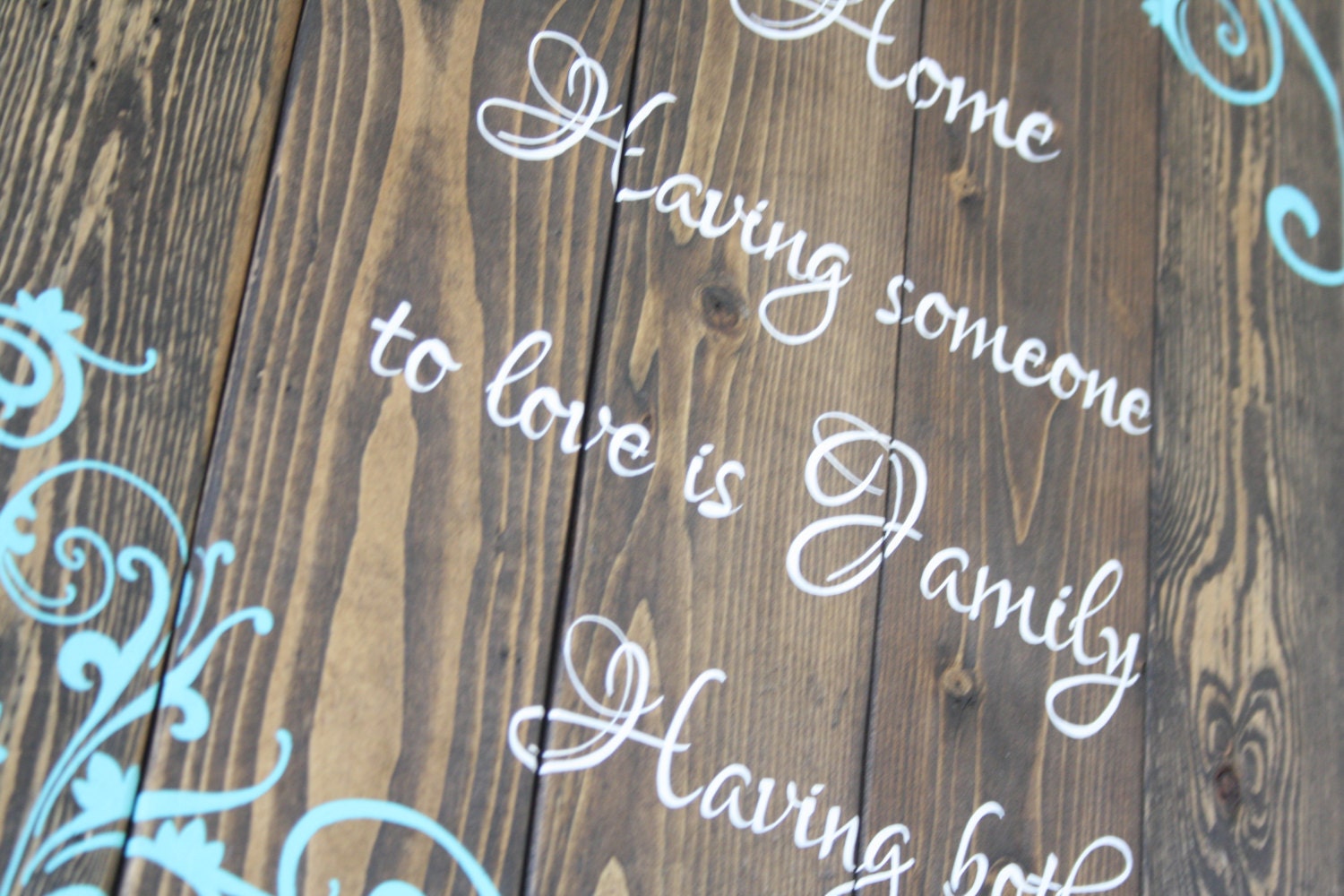 Family Quote Wood Sign Wooden Family Sign Having somewhere Etsy