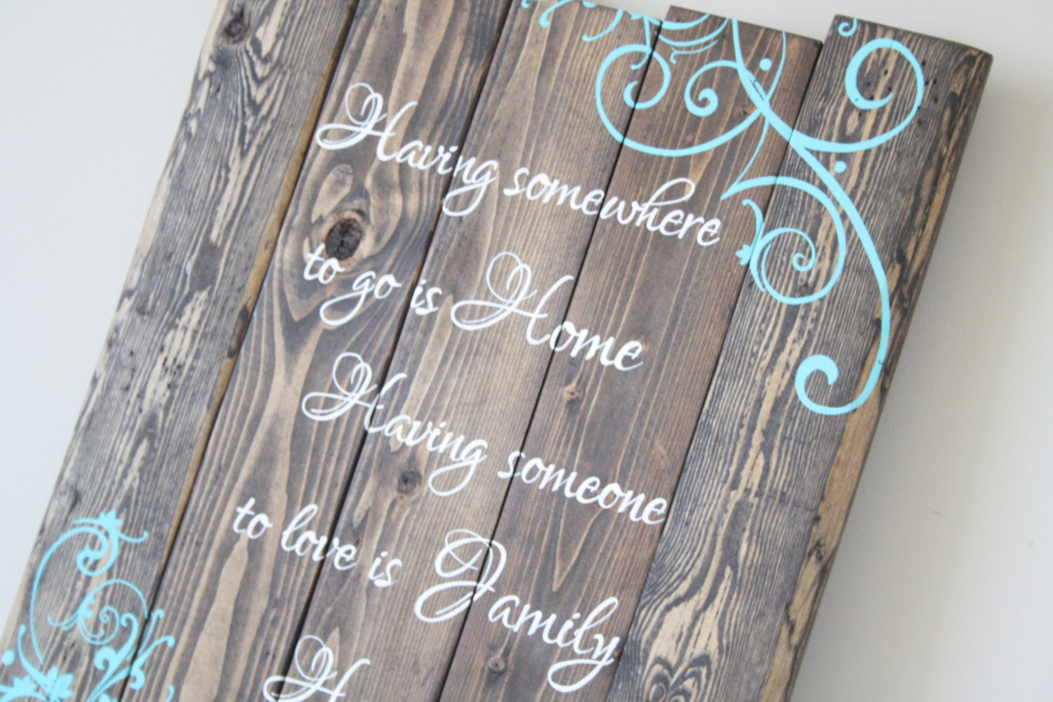 Family Quote Wood Sign Wooden Family Sign Having somewhere Etsy