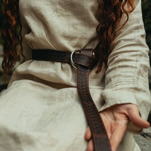 Ladies Medieval Ring Belt With Viking Age Art