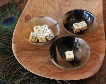 Small Historical Reenactment Horn Bowl