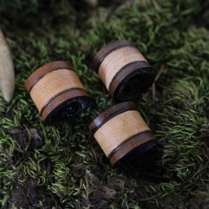 Viking Hair/Beard Bead Made From Leather