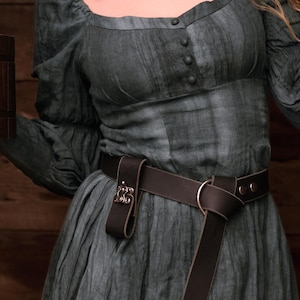 Black Leather Tankard Strap