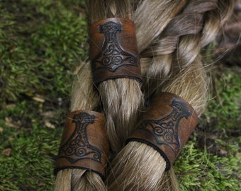 Mjolnir Hair/Beard Bead