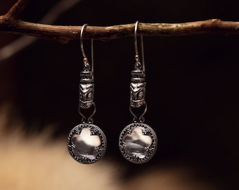 Gotland Mountain Quartz Sterling Silver Earrings