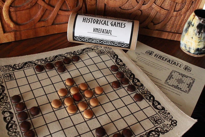Hnefatafl Viking Chess Game Board image 9
