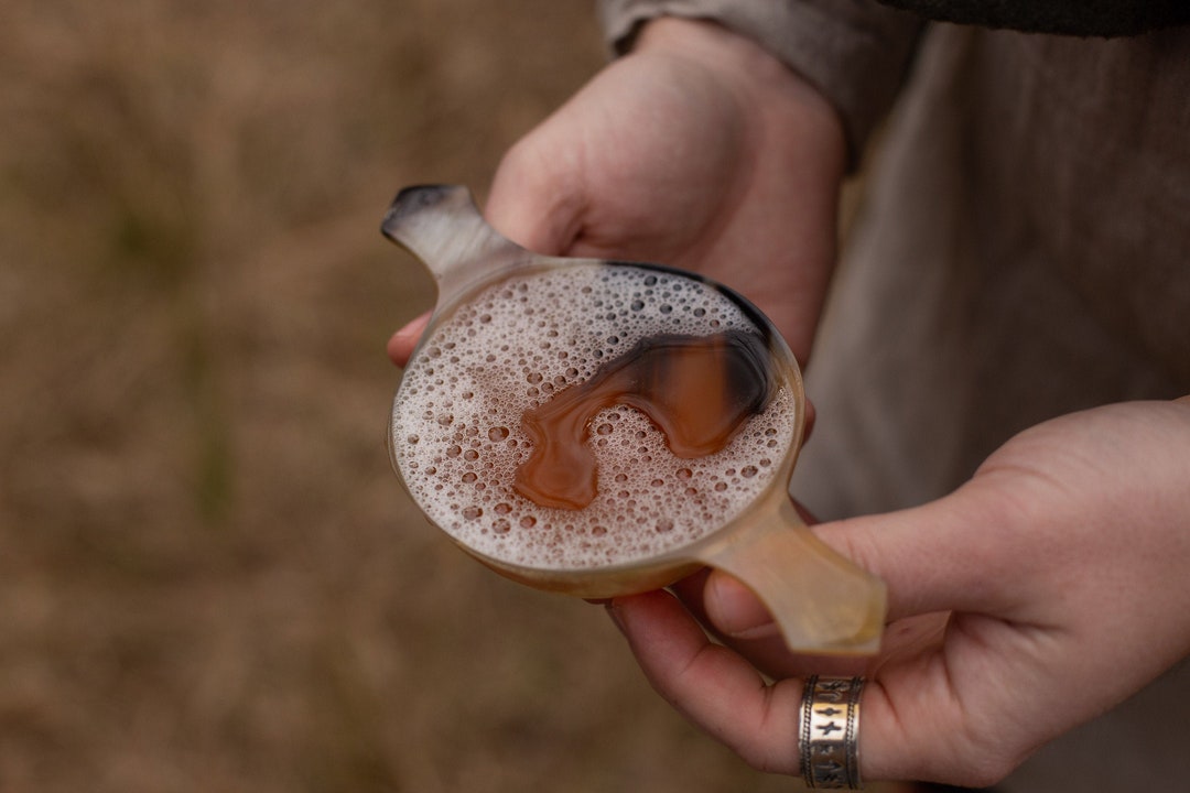 Scottish Quaich Horn Bowl
