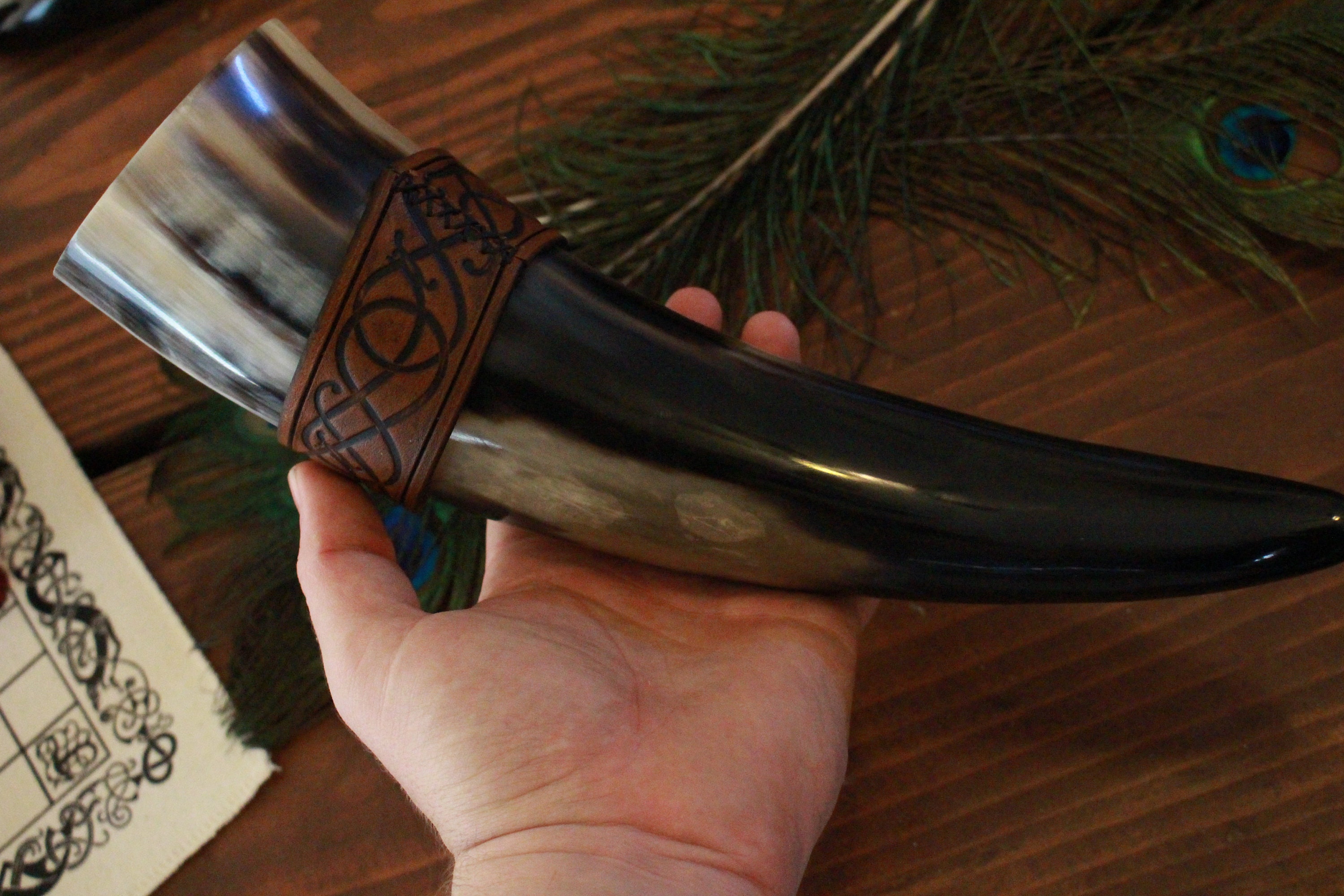 Altar Ceremonial Drinking Horn