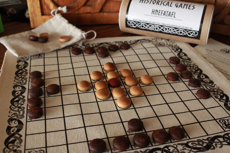 Hnefatafl Viking Chess Game Board image 1