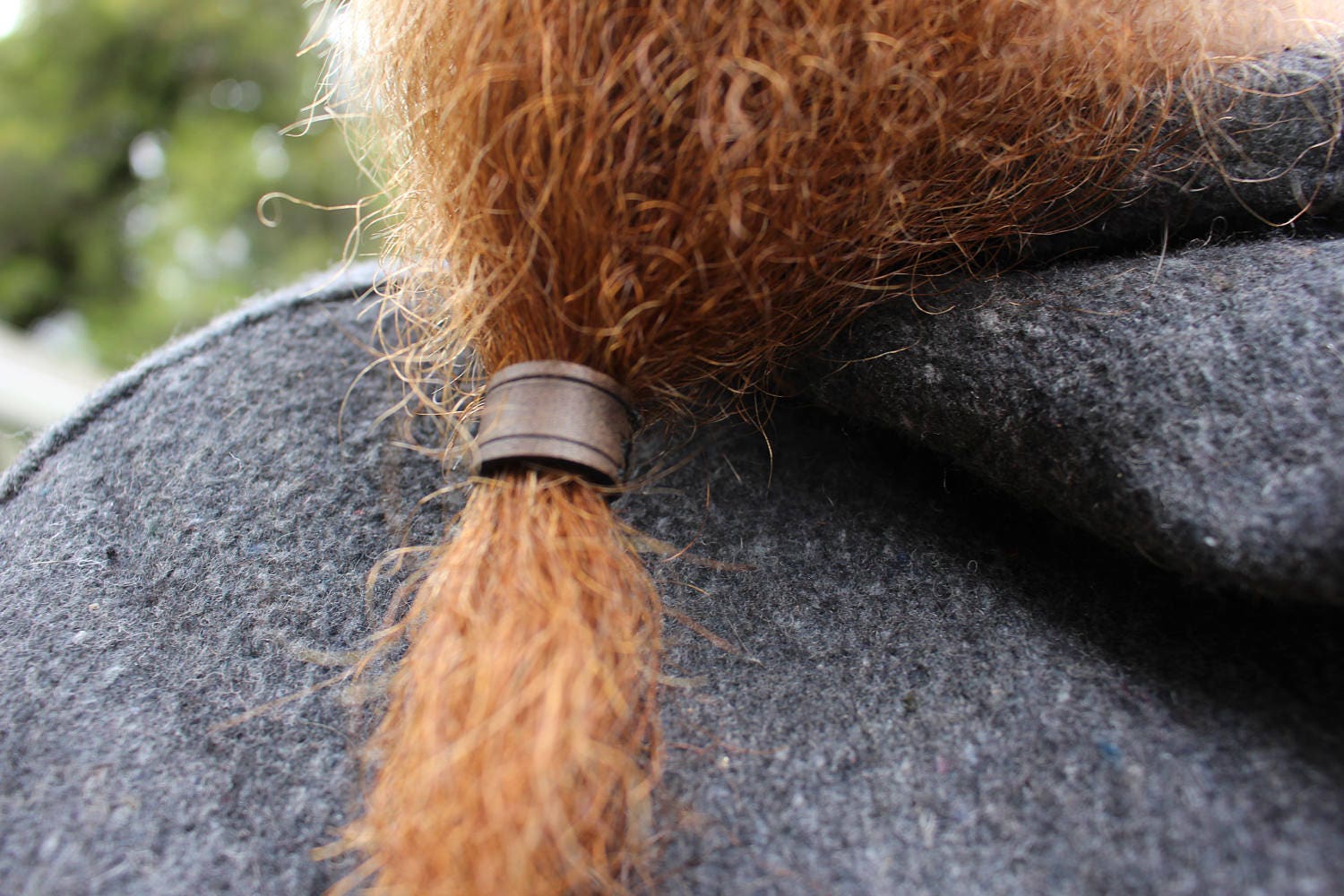 Viking Hair/Beard Bead Made From Leather – Lykos Leather