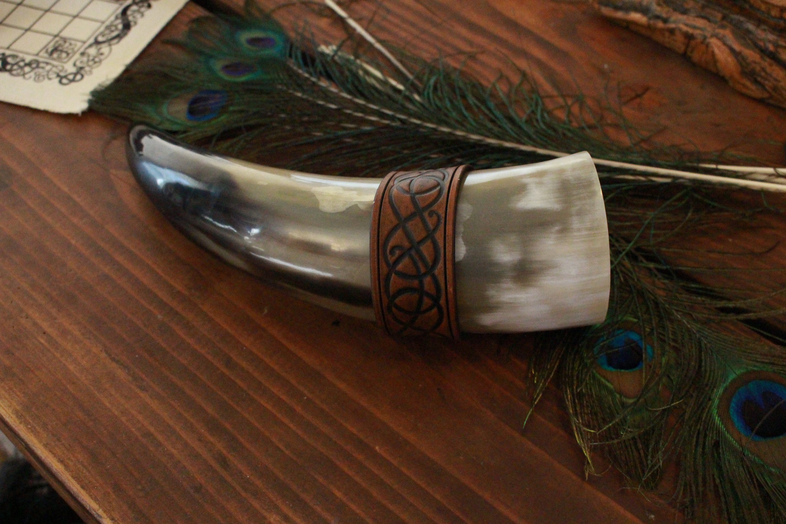 Altar Ceremonial Drinking Horn