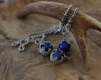 Gotland Lapis Lazuli Pendant Sterling Silver