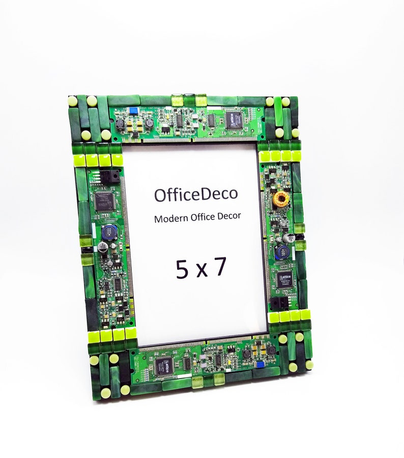 techie computer parts 5x7 frame circuit board frame etsyBoard Gifts Board Living Room Circuit Board Green Picture Frame #3