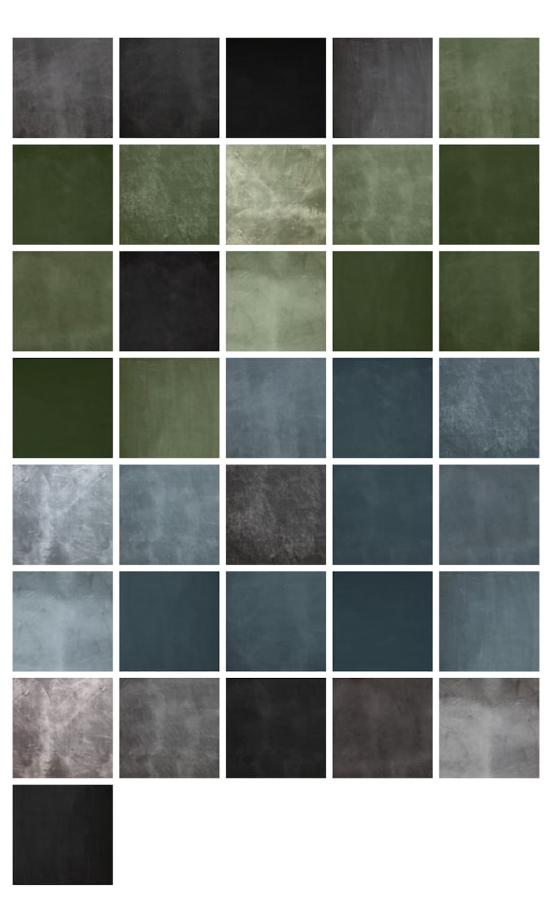 36 REAL Chalkboard Textures in grey, green and blue, chalkboard backdrops and backgrounds image 5