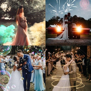 MEGA Photoshop Overlays Bundle - Sparklers, Smoke Bombs, Bokeh, Dust, Bubbles, Fireworks, Lens Flares, Skies, Rainbows, and more.