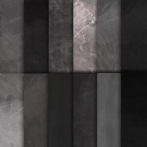 36 REAL Chalkboard Textures in grey, green and blue, chalkboard backdrops and backgrounds image 2