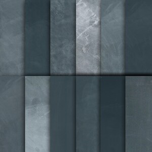 36 REAL Chalkboard Textures in grey, green and blue, chalkboard backdrops and backgrounds image 4