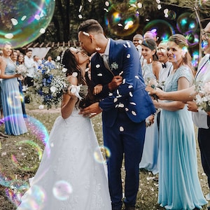26 Transparent Bubble Overlays for Photoshop Including Single Bubbles