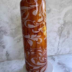 Wood grain glitter