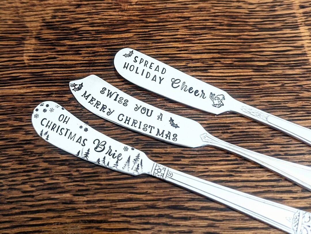 Holiday Cheese Knives, Christmas Cheese Board, Christmas Charcuterie — free download