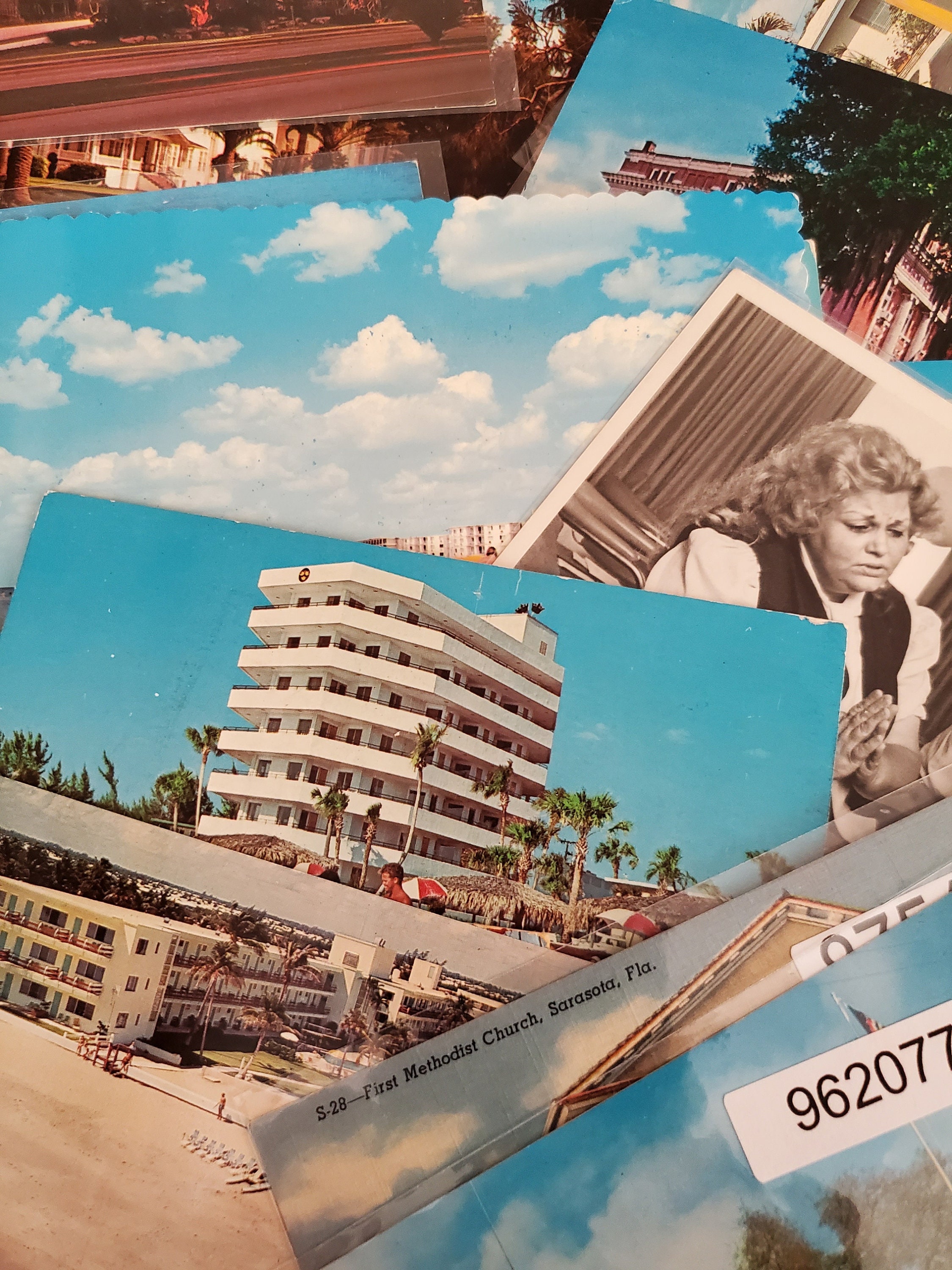 19 Vintage Postcards Florida Miami Orlando Hotels etc