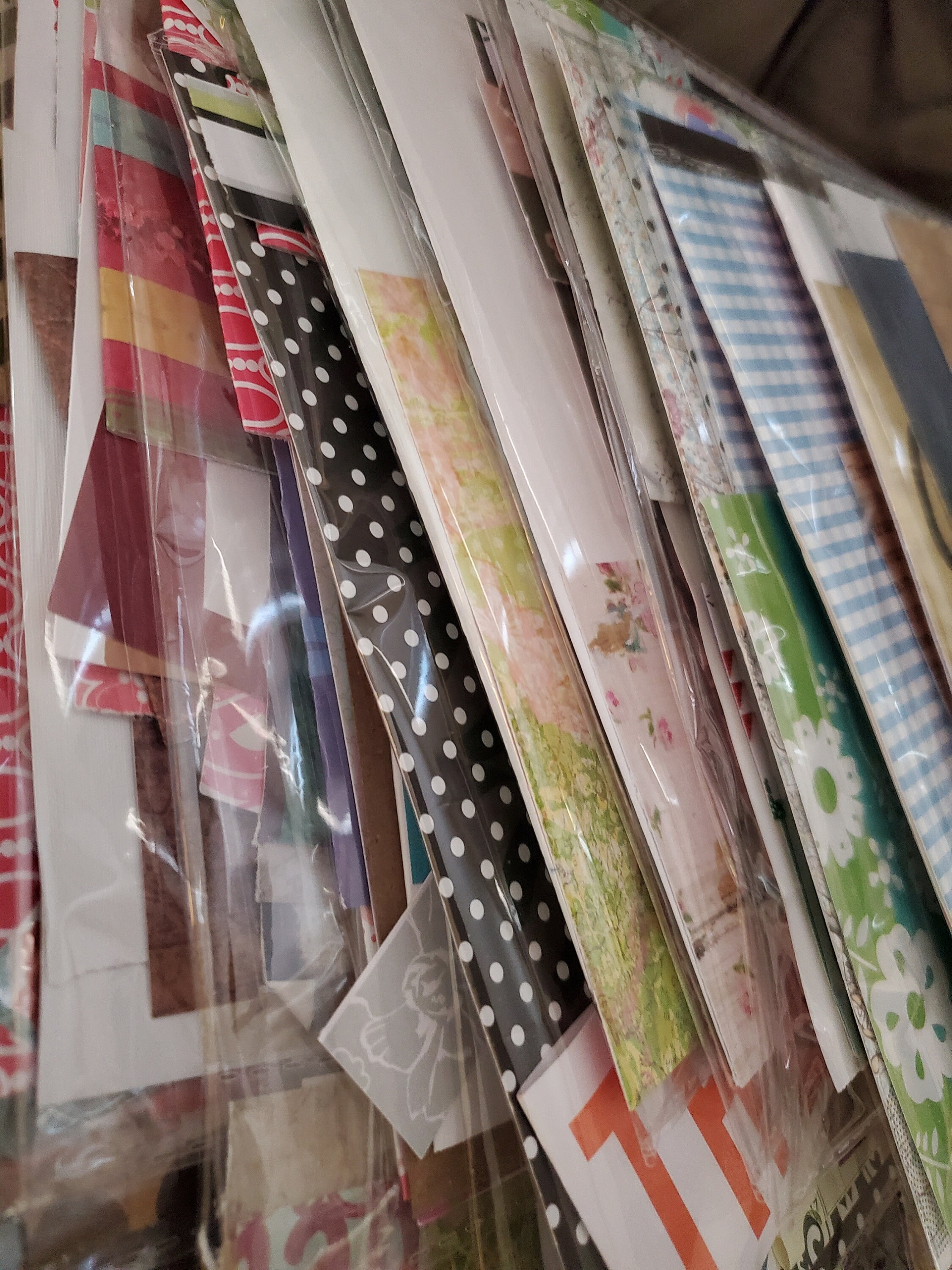 Scrap Paper Bundle for Collage, Paper Crafting, Junk Journal, Altered ...