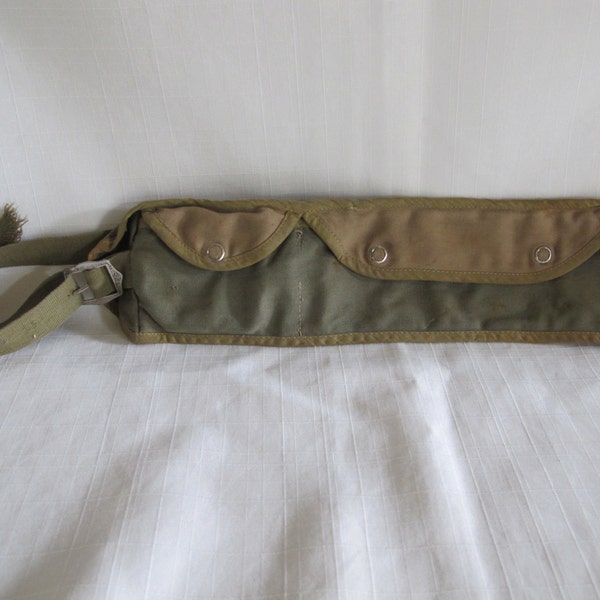 Vintage Boy Scout canvas waist pouch, fanny pack, great gift for Father's Day!  shipping included in sales price