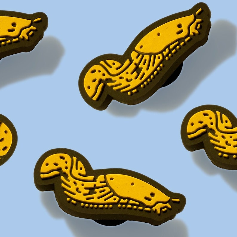 Banana Slug Croc Charm image 3