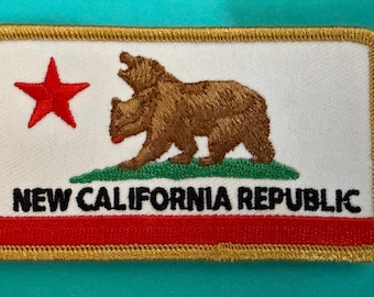 NCR: Flag Patch with Hook and Loop backing
