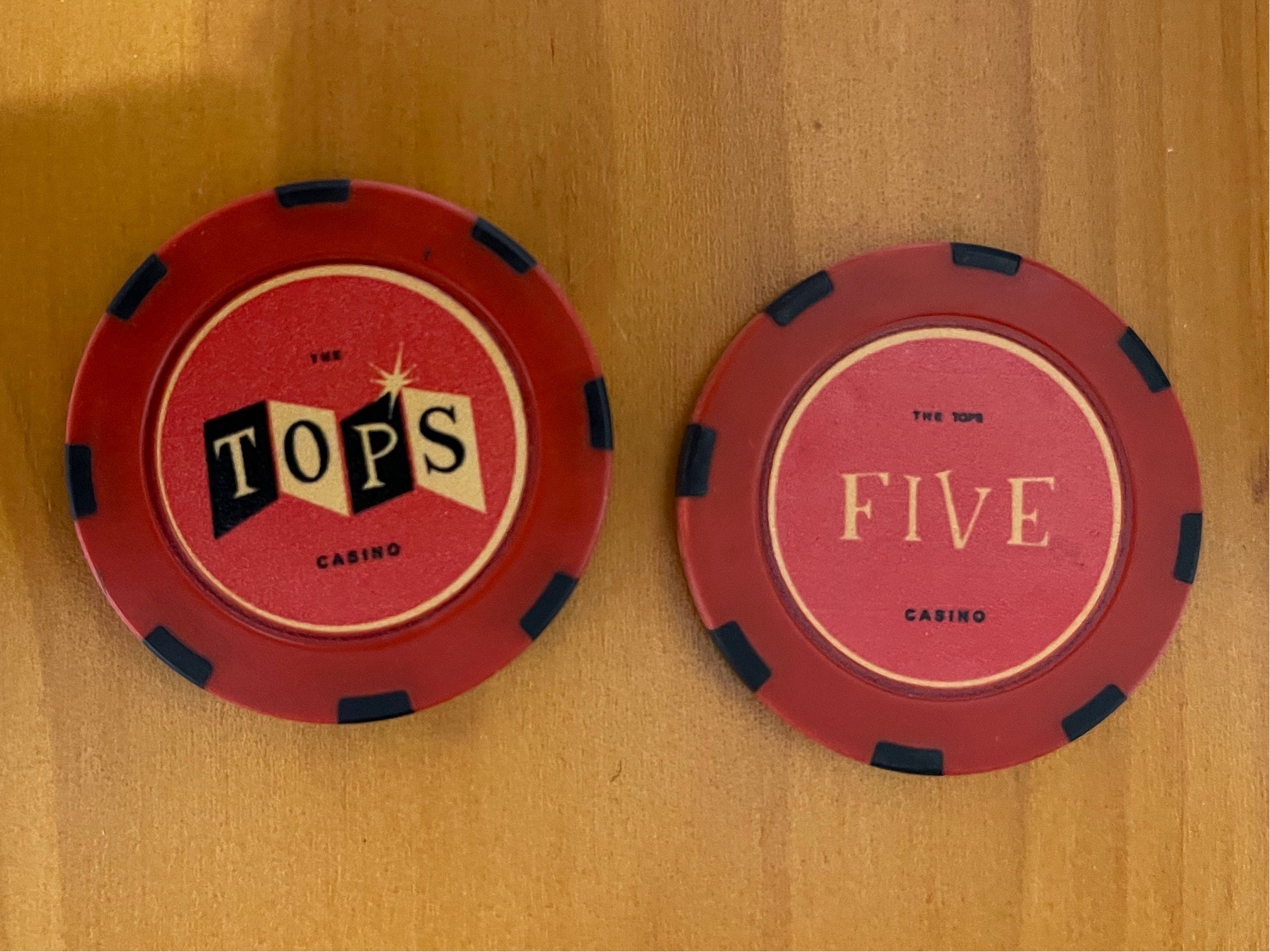 その他 Fallout Tops Casino Craps Set Fallout New Vegas Inspired the Tops Casino Multi-stripe Clay