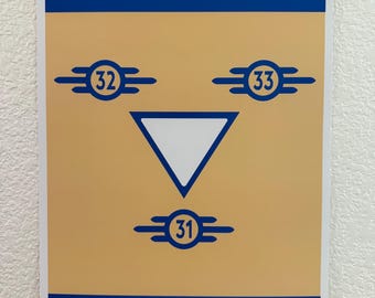 Three Vaults Poster- Fallout TV