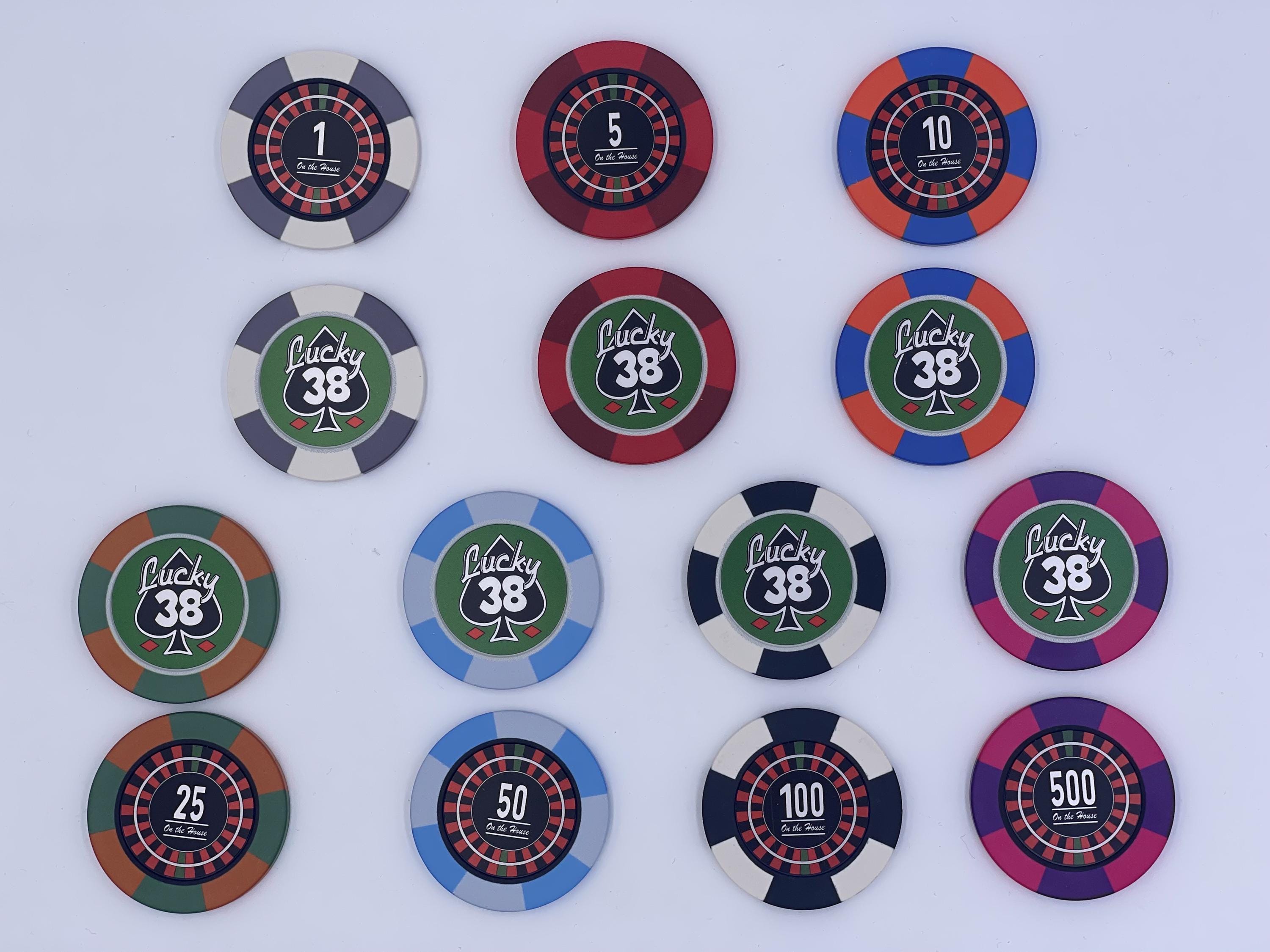 Lucky 38 Casino Chips - Fallout New Vegas - Etsy