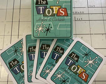 Tops Casino Playing Cards – Fallout New Vegas Inspired Deck