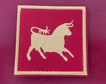 Caesar's Legion: Bull Patch with Hook and Loop backing